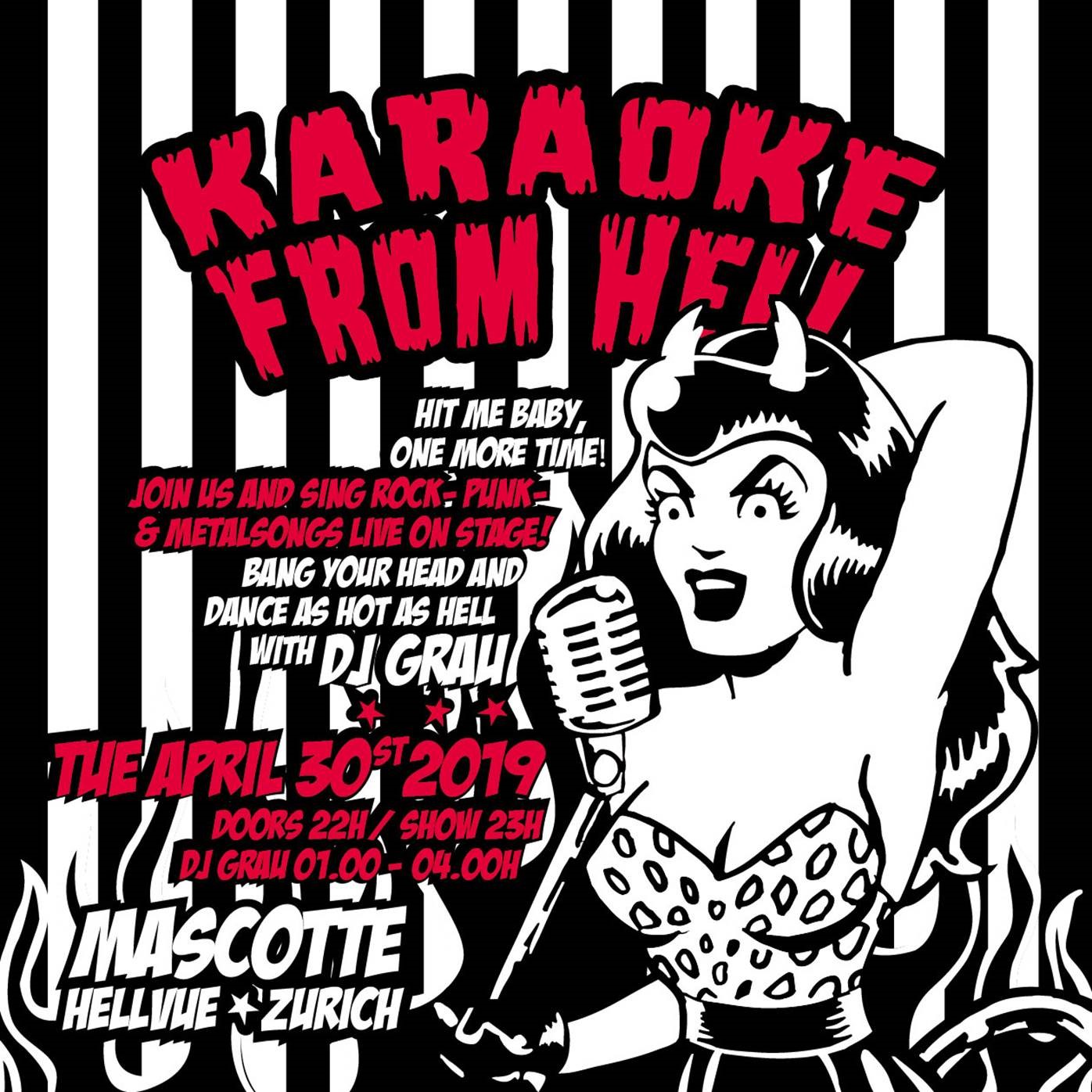 KARAOKE FROM HELL Mascotte